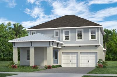 RockWell Homes -  Frost Coastal Elevation