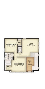 RockWell Homes - Jackson Jackson Plan Second Floor