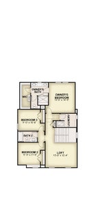 RockWell Homes - Jefferson Jefferson plan first floor