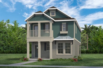 Exterior Design Covered Balcony. Homes for sale in FL