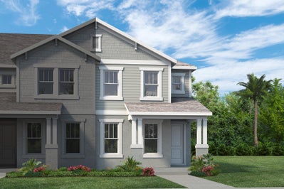 Exterior Design. Harvest at Ovation - Townhomes New Homes in Winter Garden, FL