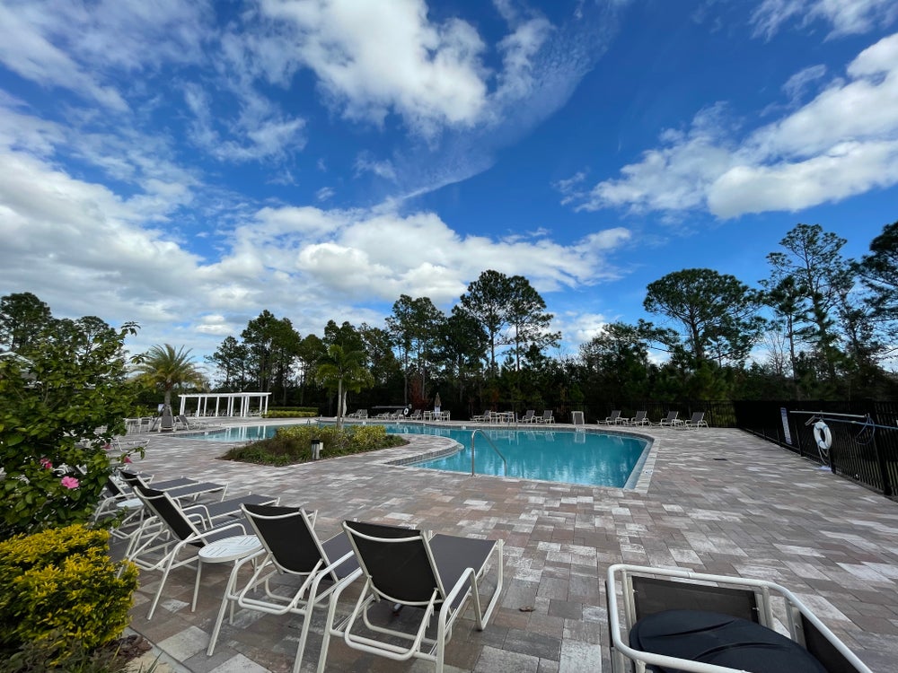 Winding Bay Amenity Pool. 4br New Home in Winter Garden, FL