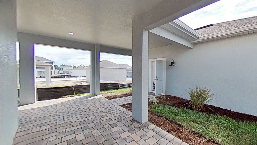 Covered Patio. 2,285sf New Home in Winter Garden, FL