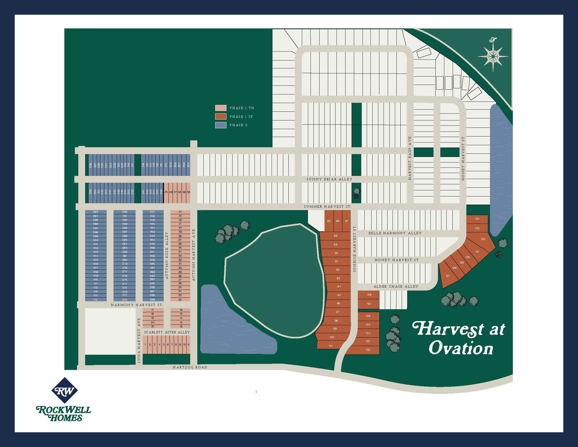 Winter Garden, FL Harvest at Ovation - Townhomes New Homes from RockWell Homes